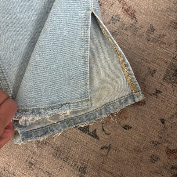 Abercrombie & Fitch The 90s Straight Jeans Blue Denim Y2K Vintage 31 - Picture 4 of 6